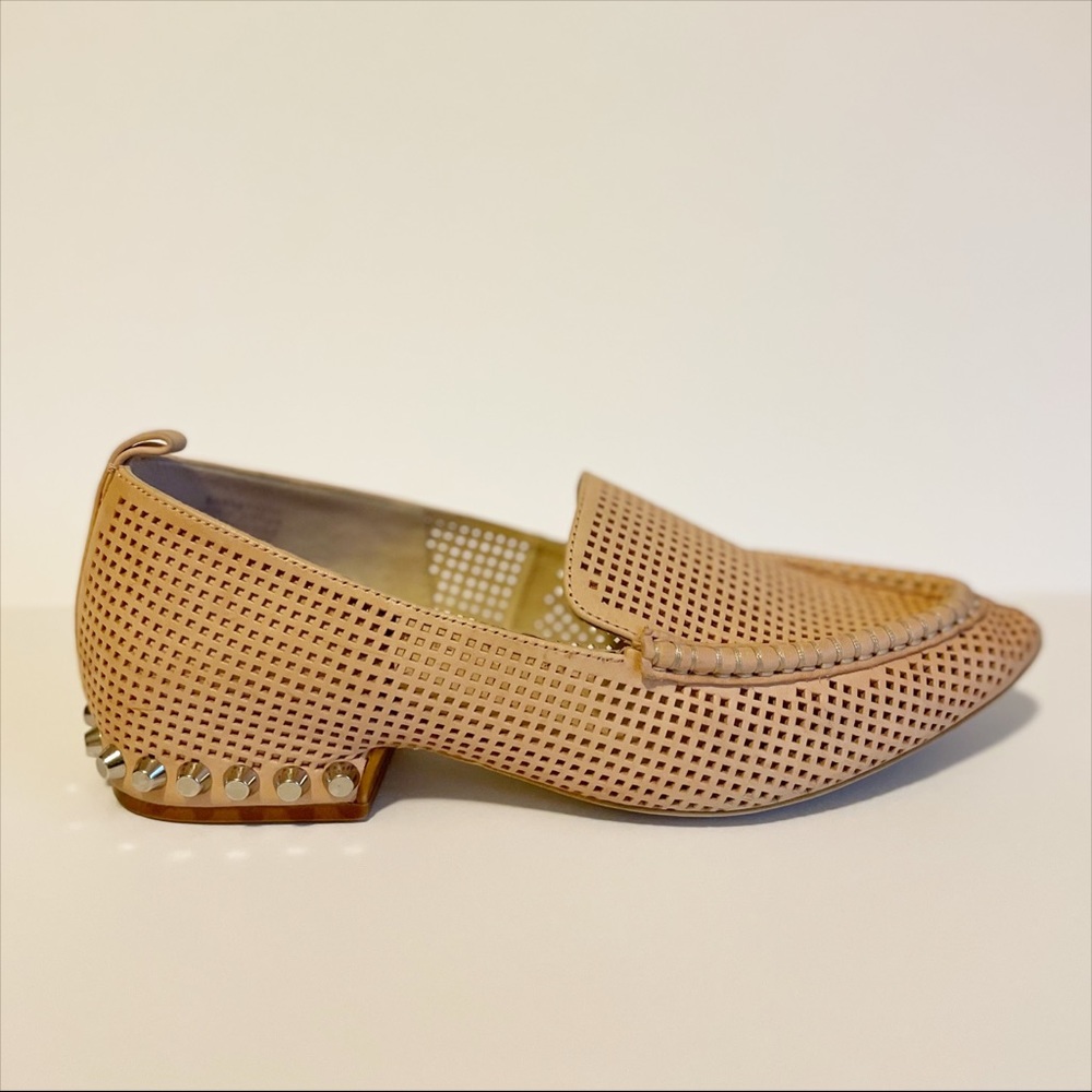 Jeffery Campbell Barnett Nude Studded Loafer